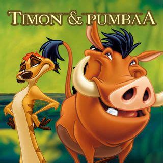 Timon & Pumbaa My favorite characters and.... The greatest friendship ...