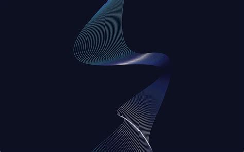 Wave of the Blue Gradient colored lines. High resolution 13034054 ...