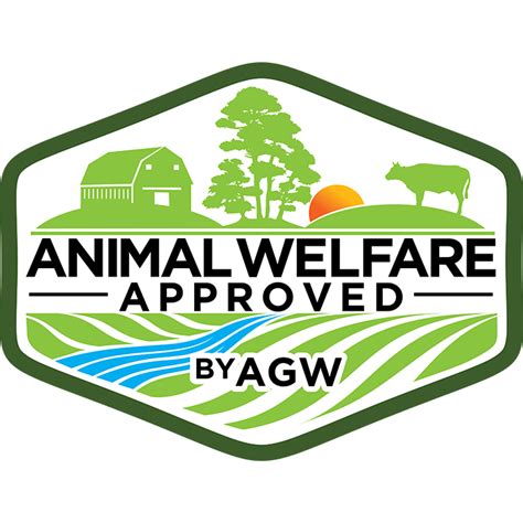 Certified Animal Welfare Approved by AGW food label.