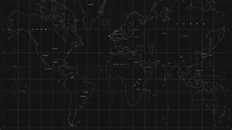 Black World Map Wallpapers - Top Free Black World Map Backgrounds ...