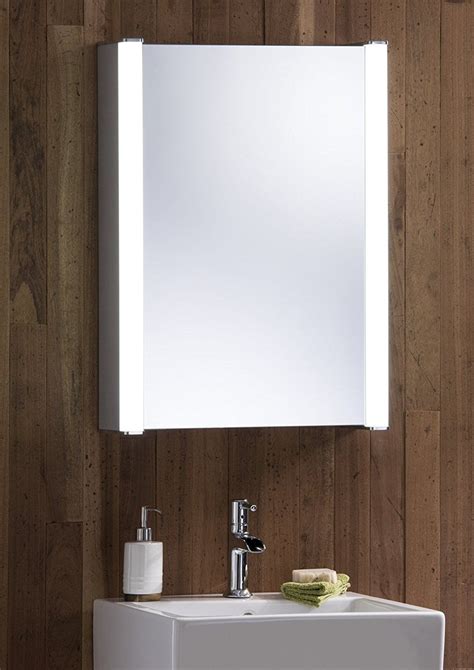 Mood® Premium LED Illuminated Bathroom Mirror Cabinet With Shaver ...