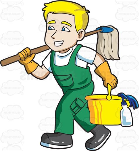 Janitors Clipart