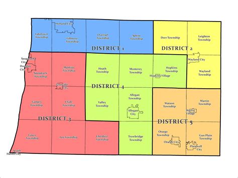 District Map | Allegan County, MI