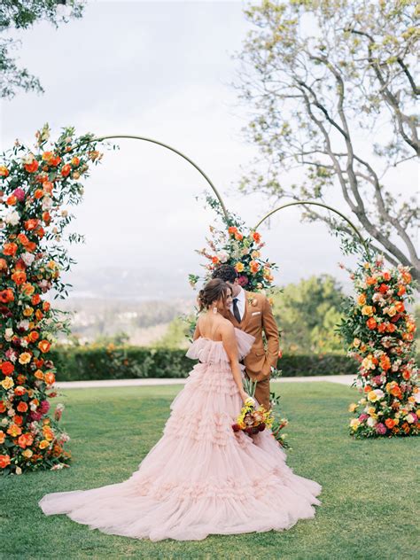 Playful and Bright California Poppy Wedding - Justine Milton | Calgary + Banff Wedding Photographer