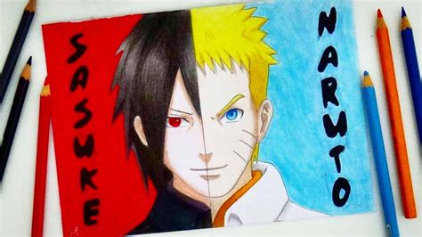 Naruto Sasuke Drawing at GetDrawings | Free download