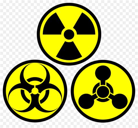 Set Of Chemical Weapon Symbols Stock Illustration