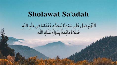 Tag: sholawat terbaru 2023 - Lirik Sholawat Sa'adah Lengkap Arab, Latin ...