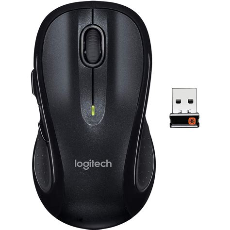 Logitech M510 Wireless Mouse & Unifying Receiver - Black (Refurbished) - Walmart.com - Walmart.com