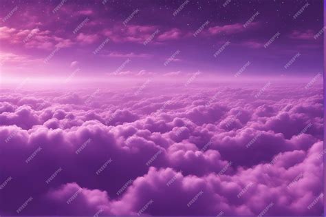 Premium AI Image | view of heaven clouds wallpaper
