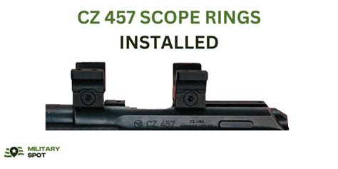 CZ 457 scope rings installation tutorial | Military Spot