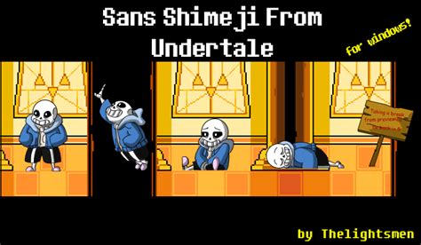 Sans Shimeji from Undertale by Thelightsmen on DeviantArt