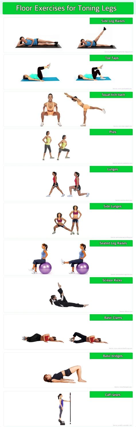 11 Best Floor Exercises for Toning Legs - BBstyles.net