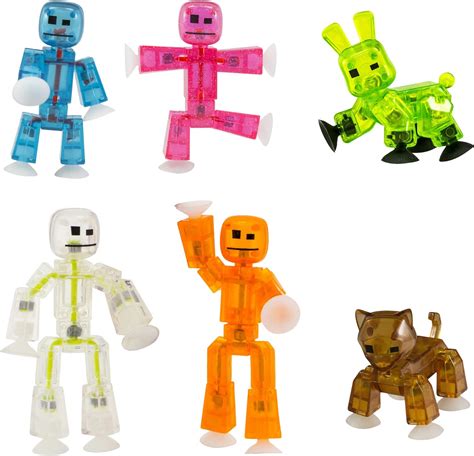 StikBot Zing Family Pack Series 2 - Figuras de acción Stop Motion ...