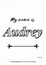 Audreychenal Chenal Audrey Sketch Coloring Page sketch template