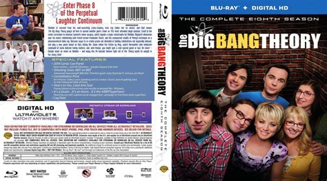 The Big Bang Theory Season 8 - TV Blu-Ray Scanned Covers - The Big Bang ...