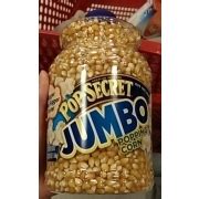 Pop Secret Jumbo Popping Corn: Calories, Nutrition Analysis & More | Fooducate