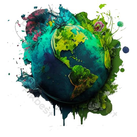 Earth Beautiful Globe PNG Images | PSD Free Download - Pikbest