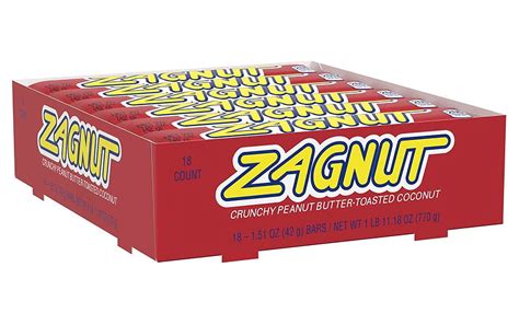 ZAGNUT Candy Bar, 1.51 oz, 18 Count - Walmart.com