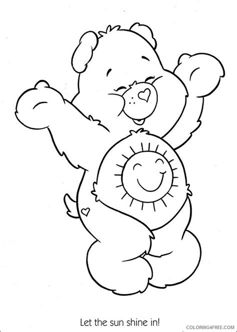 care bears coloring pages funshine bear Coloring4free - Coloring4Free.com