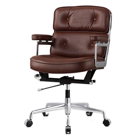 Meelano 16" Leather Office Chair with Lumbar Support & Reviews | Wayfair