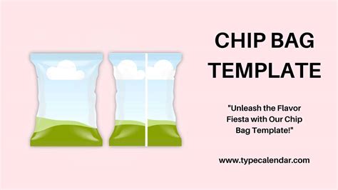 Free Printable Chip Bag Templates [PDF, Word] Size