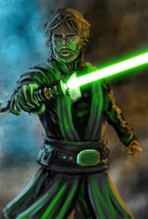 Jedi Master Luke Skywalker by emile-espinosa on DeviantArt