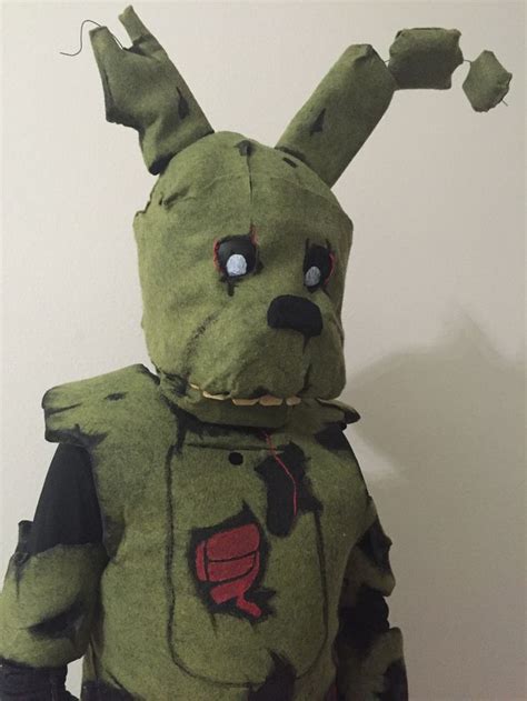 Five Nights at Freddy's (FNAF) Springtrap costume I made this year for ...