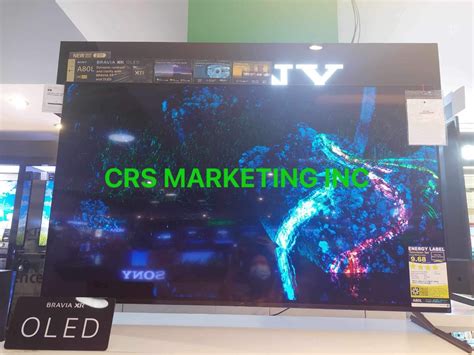 SONY OLED 2023 MODEL GOOGLE TV 55A80L 65A80L 77A80L, TV & Home ...