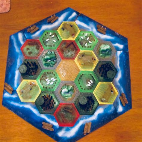 Catan board game pieces - pastorfivestar