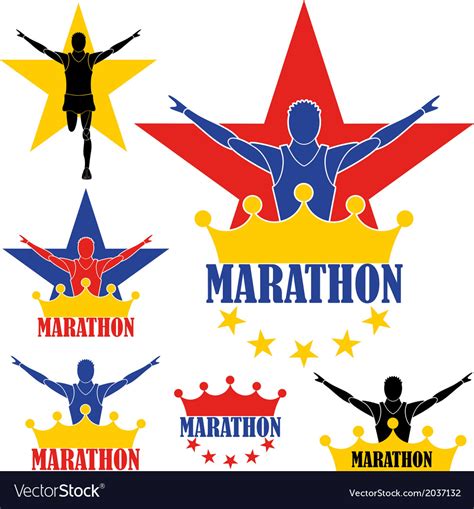 Marathon Royalty Free Vector Image - VectorStock