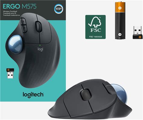 Questions and Answers: Logitech ERGO M575 Wireless Trackball Mouse with ...