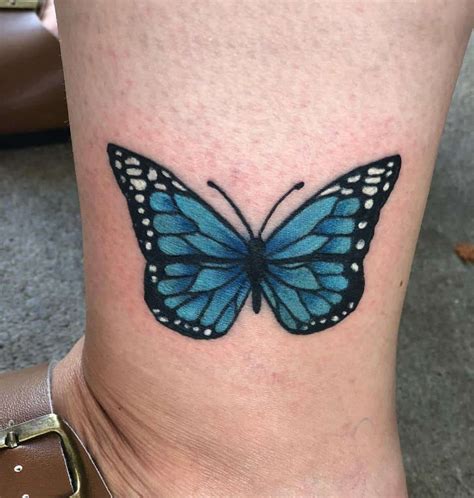 Top 63+ Best Blue Butterfly Tattoo Ideas - [2021 Inspiration Guide]