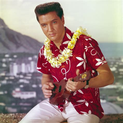 Elvis aloha shirt - Hawaii Luaus™