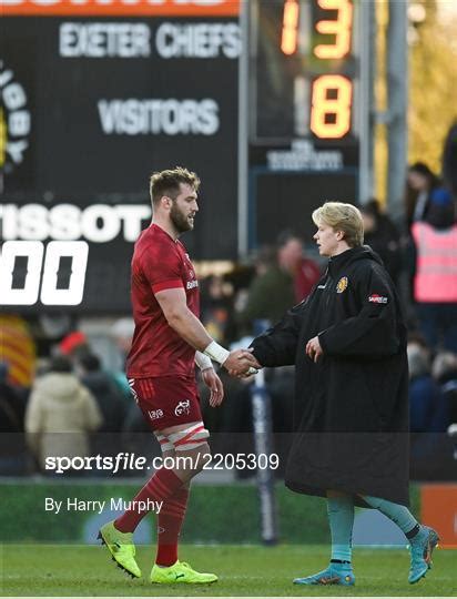 Sportsfile - Exeter Chiefs v Munster - Heineken Champions Cup Round of 16 First Leg - 2205309