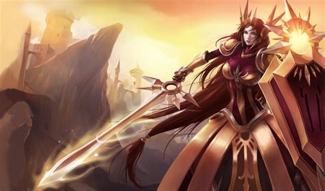 Leona Classic Skin - Chinese - League of Legends Wallpapers