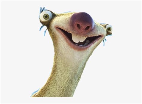 Sid The Sloth Face