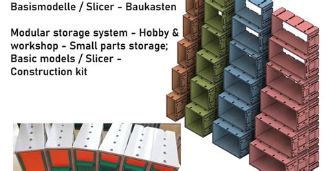 Modulares Lagersystem - Hobby & Werkstatt - Kleinteilelagerung ...