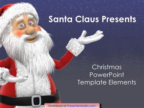 Santa Claus Christmas Template