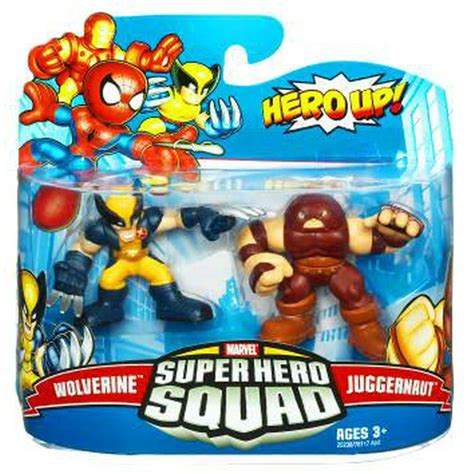 Marvel Super Hero Squad Series 19 Wolverine & Juggernaut Action Figure ...