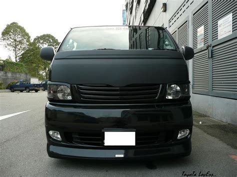 Most Reliable Cars: Toyota Hiace Black Modified