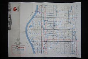 Map of OCEANA COUNTY, MICHIGAN Board of County Road Commissioners ...