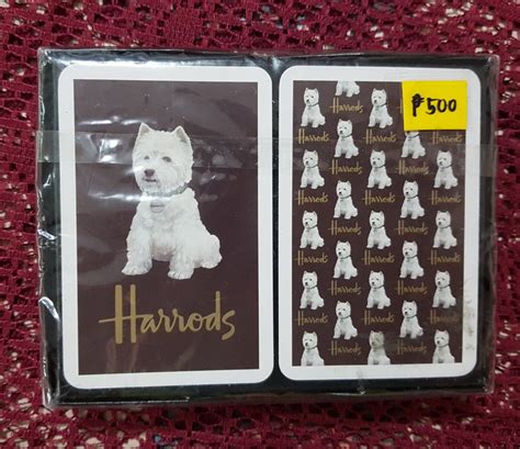 Harrods Playing Cards, Hobbies & Toys, Toys & Games on Carousell