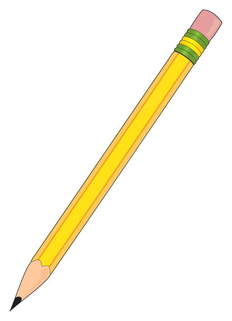 Premium Vector | A yellow pencil