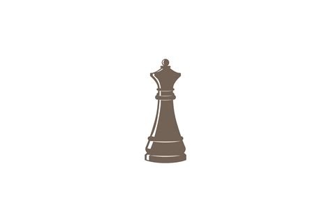 Vintage Retro Queen Chess Game Sport Logo Design Vector 7152639 Vector ...