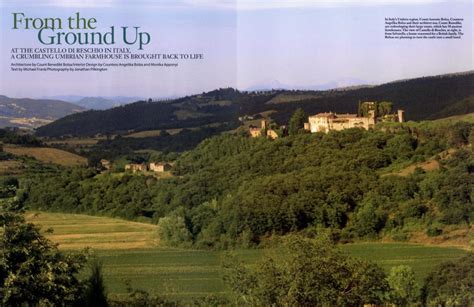 From the Ground Up | Architectural Digest | APRIL 2009