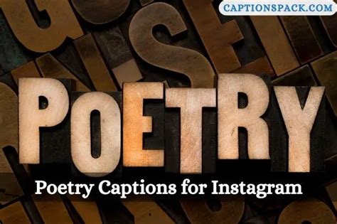 150+ Poetry Captions for Instagram with Quotes