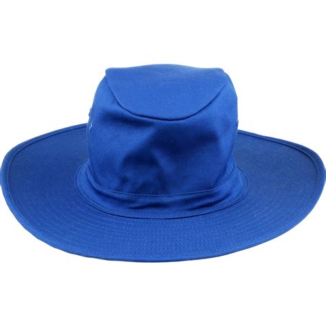 B Collection Kids Wide Brim Hat - Royal Blue | BIG W