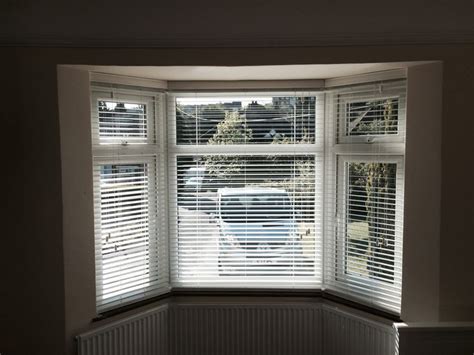 Bay window venetian blinds - by Think blinds | Patio door blinds, Blinds, Door blinds