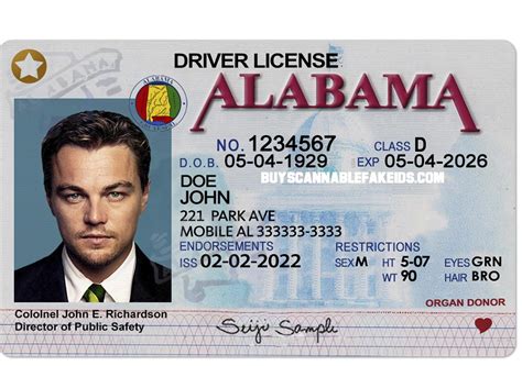 Alabama Scannable Fake Id - Buy Scannable Fake ID Online - Fake Drivers License