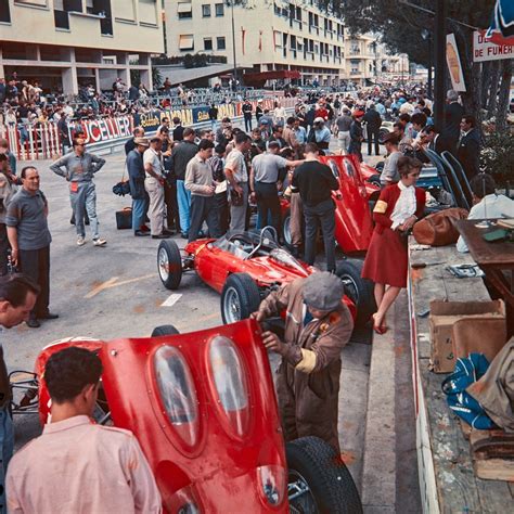 GRAND PRIX PHOTO – The Ferrari pits in Monaco | Artibs